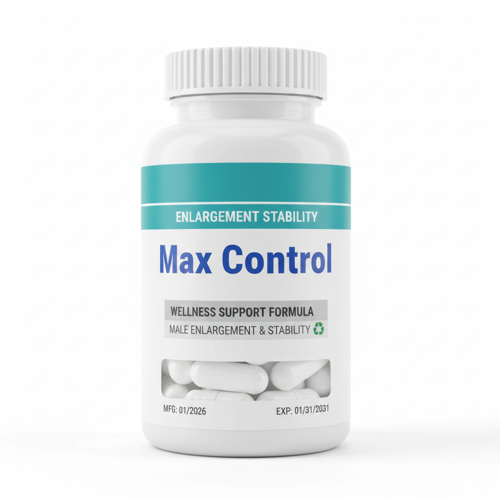 Max Control - Suplemento Natural Masculino